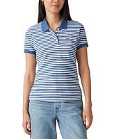 Levi's Women's Short-Sleeve Pique Knit Polo Shirt
