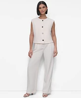 Dkny Women's Aero Crepe Vest