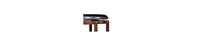 Swivel Bar Stool – Nailhead Trim & Faux Leather Upholstery