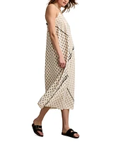 Lucky Brand Women's Textured Patchwork Dress