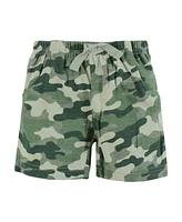 Hudson Baby Boys Shorts Bottoms 4-Pack, Camo, 9-12 Months