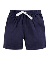 Hudson Baby Boys Shorts Bottoms 4-Pack, Sea Turtle, 9-12 Months