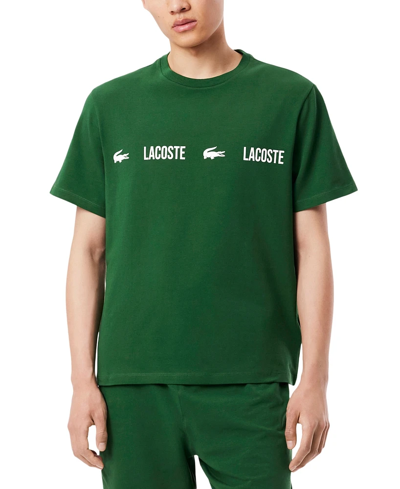 Lacoste Men's Logo Band Lightweight Sleep Tee
