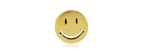 Stainless Steel Smiley Face Stud Earrings