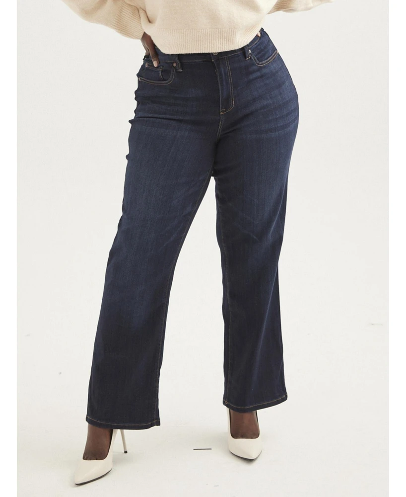 Molly & Isadora Plus Greenwich Bootcut Jean 30"