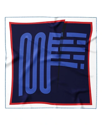 Paula - Hand Rolled Large Silk Foulard for Women