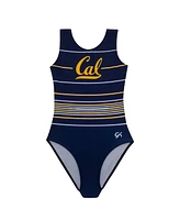 Gk Elite Big Girls Navy Cal Bears Spirit Leotard