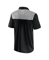 Fanatics Men's Black Atlanta Falcons Long Shot Polo Shirt