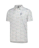 FootJoy Men's White Wm Phoenix Open Prodry All Over Print Polo Shirt