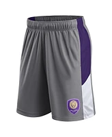 Fanatics Men's Gray Orlando City Sc Team Shorts