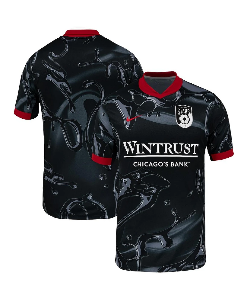 Nike Men's Black Chicago Red Stars 2025 Secondary Stadium Replica Jersey
