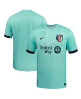 Nike Men's Teal Kansas City Current 2025 The Town Kit Stadium Replica Jersey