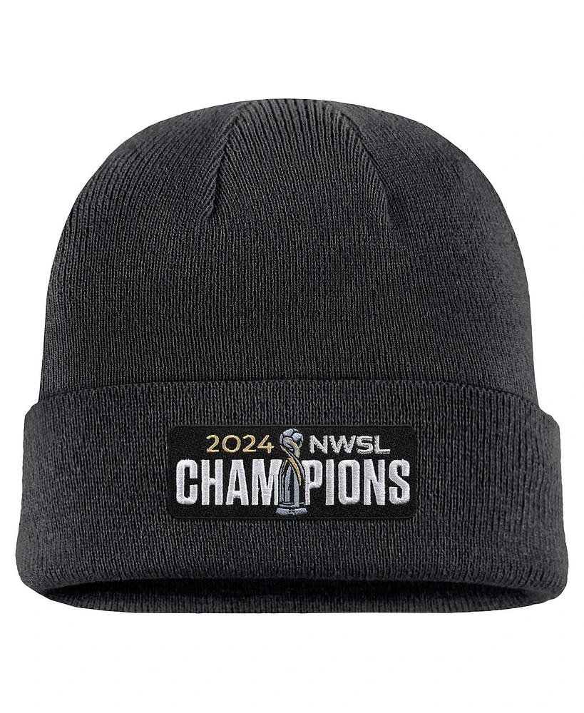 Nike Men's and Women's Black Orlando Pride 2024 Nwsl Champions Cuffed Knit Hat