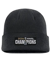 Nike Men's and Women's Black Orlando Pride 2024 Nwsl Champions Cuffed Knit Hat