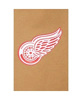 Pro Standard Men's Brown Detroit Red Wings Paint the City Pullover Sweatshirt