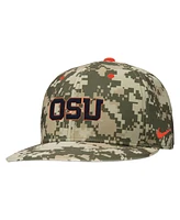 Nike Men's Digital Camo Oregon State Beavers On-Field Baseball Performance Fitted Hat