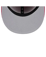 New Era Men's Red Philadelphia Phillies State Stitch 59Fifty Fitted Hat