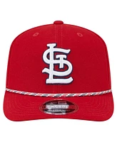 New Era Men's Red St. Louis Cardinals Multi-Rope 9Seventy Stretch-Snap Hat