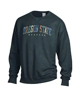 ComfortWash Men's and Women's Gray Oregon State Beavers Oversized Pullover Sweatshirt