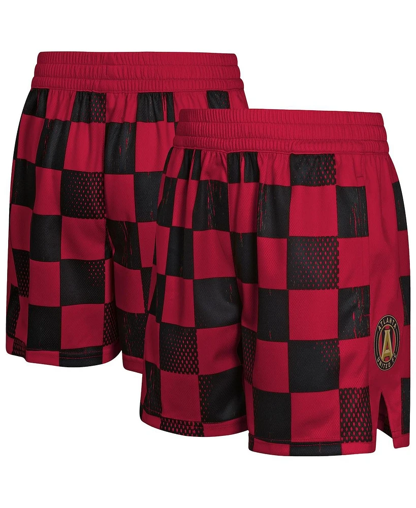 Outerstuff Big Boys and Girls Red Atlanta United Fc On The Rise Shorts