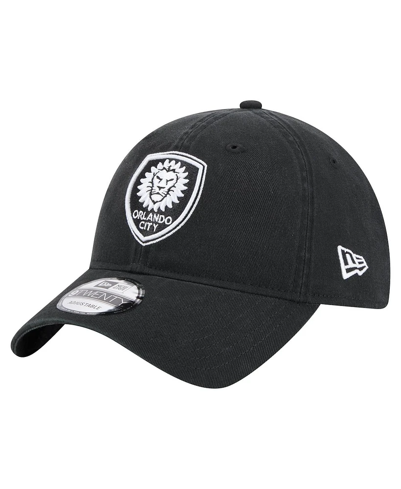 New Era Men's Black Orlando City Sc 2025 Kickoff 9TWENTY Adjustable Hat