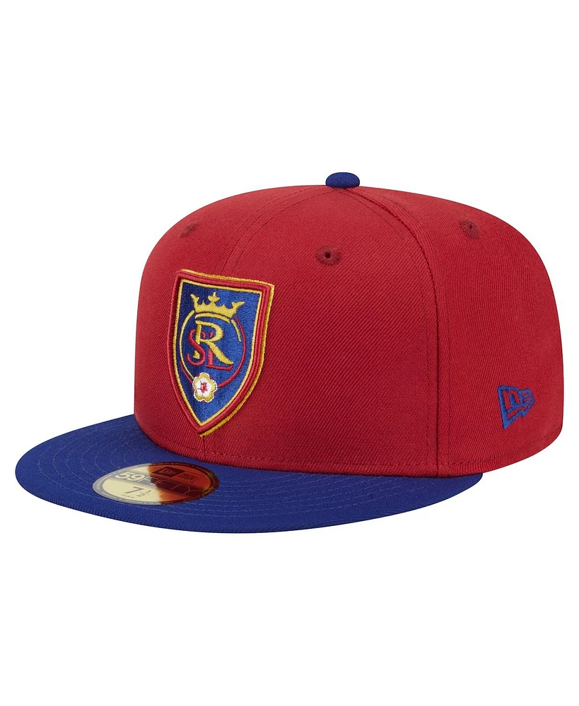 New Era Men's Red Real Salt Lake 2025 Kickoff 59FIFTY Fitted Hat