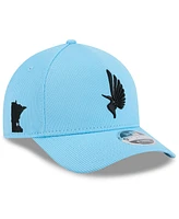 New Era Men's Light Blue Minnesota United Fc 2025 Jersey Hook 9FORTY M-Crown Adjustable Hat