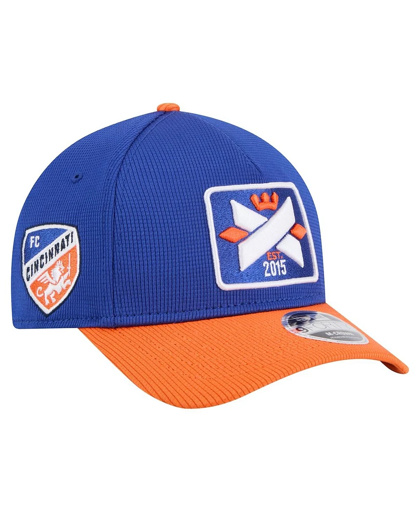 New Era Men's Royal Fc Cincinnati 2025 Jersey Hook 9FORTY M-Crown Adjustable Hat