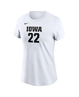 Nike Women's Caitlin Clark White Iowa Hawkeyes Retired Player Name Number T-Shirt