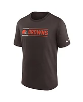 Nike Men's Brown Cleveland Browns Exceed Performance T-Shirt