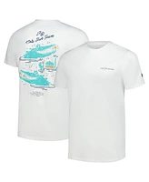 Breezy Golf Men's White The Players 17th Hole Dive Team T-Shirt