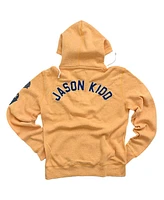 Roots of Fight Men's Jason Kidd Gold Cal Bears Name Number Tri-Blend Pullover Hoodie