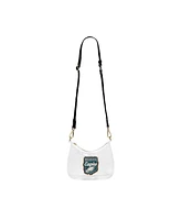 Stoney Clover Lane Philadelphia Eagles Clear Curved Crossbody Bag