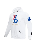 Pro Standard Men's White Philadelphia 76Ers 2024/25 City Edition Pullover Hoodie