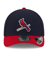 New Era Men's Navy/Red St.Louis Cardinals Player Replica 9Forty Adjustable Hat