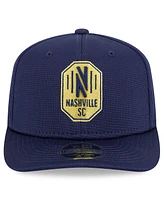 New Era Men's Navy Nashville Sc 2025 Jersey Hook 9SEVENTY Stretch-Snap Hat