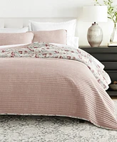 ienjoy Home French Jacobean Reversible 3-Pc. Quilt Set, King/California King