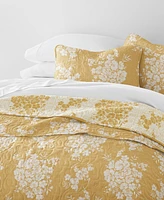 ienjoy Home Distressed Bouquet Reversible -Pc. Quilt Set
