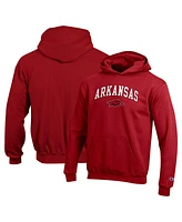 Champion Big Boys and Girls Cardinal Arkansas Razorbacks Campus Pullover Hoodie