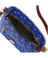 Dooney & Bourke Kansas City Royals Signature Small Zip Crossbody Handbag