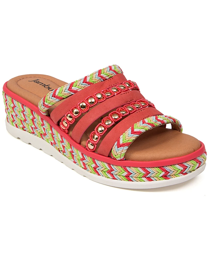 Jambu Women's Dahlia Casual Slip-On Sandals