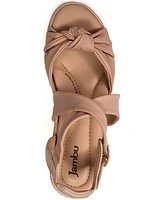 Jambu Women's Diana Casual Almond Toe Sandals