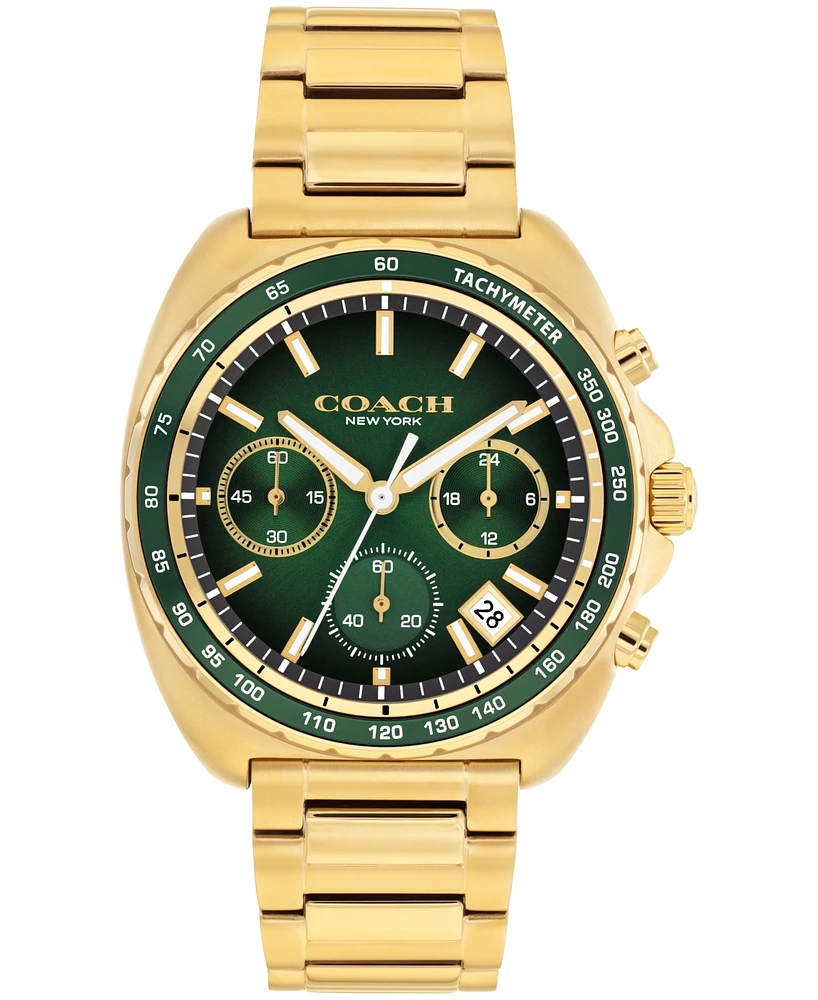 Coach Men's Charter Two-Tone Stainless-Steel Bracelet Watch