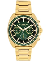Coach Men's Charter Two-Tone Stainless-Steel Bracelet Watch