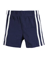 Hudson Baby Boys Shorts Bottoms 4-Pack, Navy