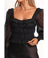 Petal and Pup Women's Vespera Smocked Top