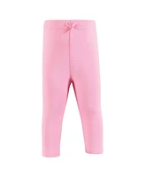 Hudson Baby Girls Cotton Pants and Leggings, Mint Floral