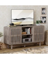 Farmhouse Tv Stand for 55/60/65 inch Tv
