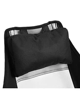 Hammock Camping Rocking Chair, Portable, Adjustable, with Pillow & Bag - Black