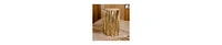 Magnesium Accent Stool Table – Rustic Tree Trunk Design